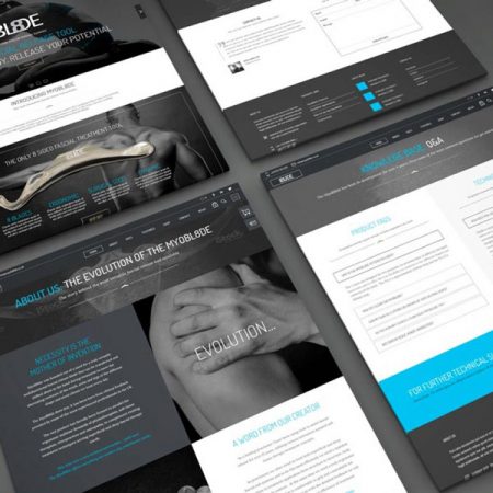 MYOBL8DE Website, Print & Branding