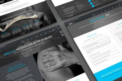 MYOBL8DE Website, Print & Branding