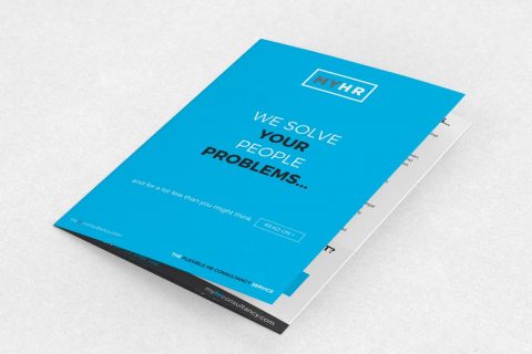 MY HR Branding, Print Materials & Website