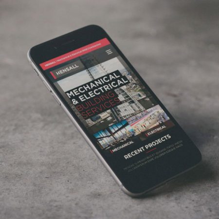 HENSALL Mobile Responsive Website