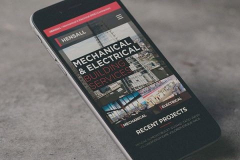 HENSALL Mobile Responsive Website